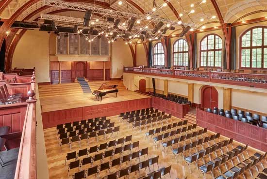 Innenansicht des Konzertsaal Solothurn während des Mozart Festival Solothurn